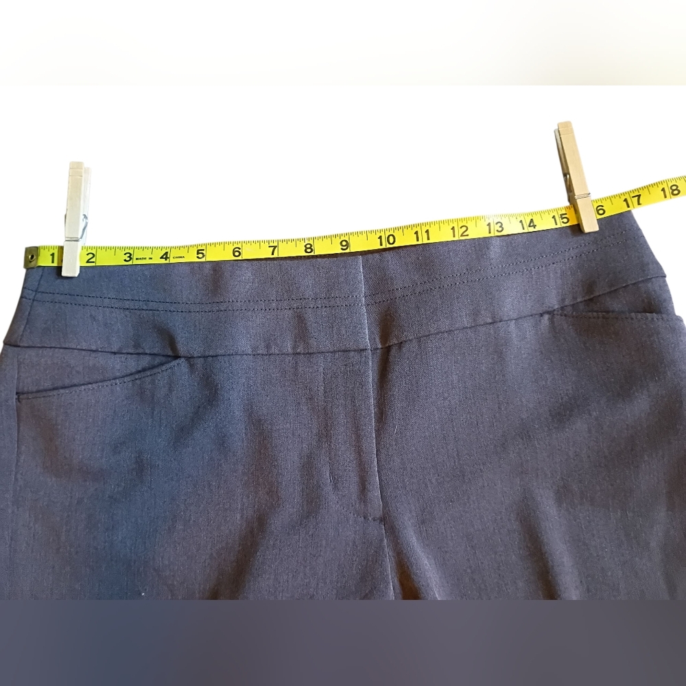 Anne Klein Gray Women's Dress Pants Size 8 - Picture 4 of 5
